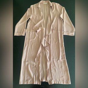 ⭐️LUSH brand long duster cardigan size Large